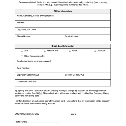 recurring-credit-card-authorization-form-template